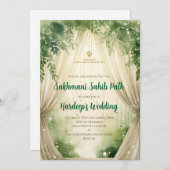 シュクマニ・サーヒブ・パス招待 & デジタル・アカンド・パス 招待状 (正面/裏面)