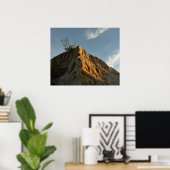 シュクラッグラートリーパインatサンセットカリフォルニアコースト ポスター (ホームオフィス)