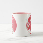 シュクランアラビア先生サンキューマグ ツートーンマグカップ (中央)