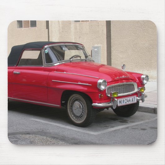 シュコダ フェリシア マウスパッド (正面)