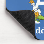 シュス博士のABC:文字A – 白 |名前の追加 マウスパッド (コーナー)