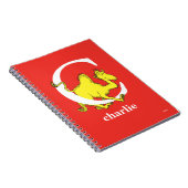 シュス博士のABC:文字C – 白 |名前の追加 ノートブック (右側)