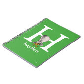 シュス博士のABC:文字H – 白 |名前の追加 ノートブック (左側)