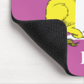 シュス博士のABC:文字L – 白 |名前の追加 マウスパッド (コーナー)