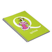 シュス博士のABC:文字Q – 白 |名前の追加 ノートブック (右側)