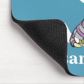 シュス博士のABC:文字S – 白 |名前の追加 マウスパッド (コーナー)