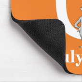 シュス博士のABC:文字U – 白 |名前の追加 マウスパッド (コーナー)