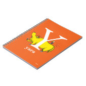 シュス博士のABC:文字Y – 白 |名前の追加 ノートブック (左側)