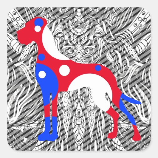 シュセドイツドッゲ スクエアシール (正面)