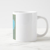 シュタインフーダー湖 ドイツ 地図 ジャンボコーヒーマグカップ (右)