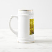 シュタイン イエローアイリス 花 夏のシュタイン ビールジョッキ (左)