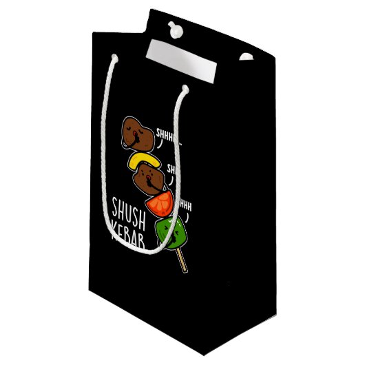 シュッシュケバおもしろいブフードプンダークBG スモールペーパーバッグ (正面アングル)