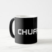 シュッシュッと音を立てて進まれたマグ モーフィングマグカップ (正面左)