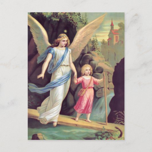 シュッツェンゲルウントマドチェン ポストカード (正面)