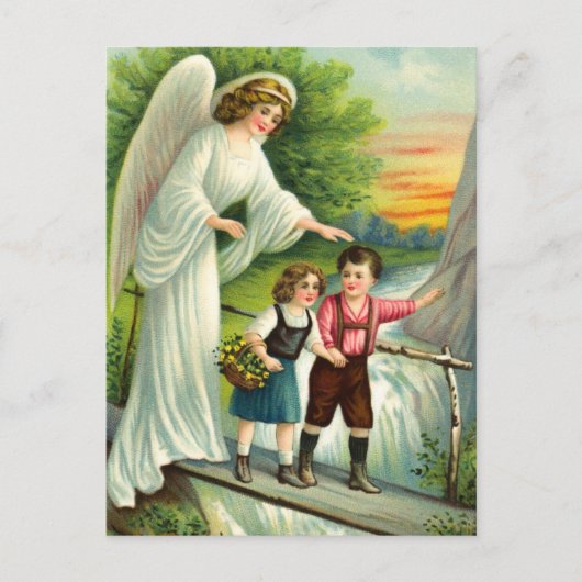 シュッツェンゲル、キンダー・ウント・ブリュッケ ポストカード (正面)