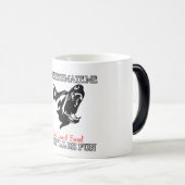 シュツフンド·ドイツの羊飼いドイツのGSD樹皮かみつき モーフィングマグカップ (正面右)