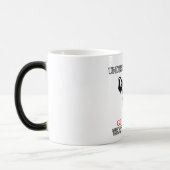 シュツフンド·ドイツの羊飼いドイツのGSD樹皮かみつき モーフィングマグカップ (左)