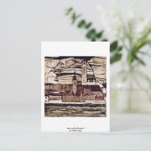 シュティーヌアンデルドナウIiバイシエレ・エゴン ポストカード (スタンド正面)