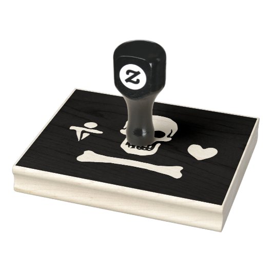 シュテッドボンネット海賊旗ジョリーロジャー ラバースタンプ (スタンプ)