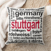 シュトゥットガルトのアクセントの枕 クッション (ブランケット)