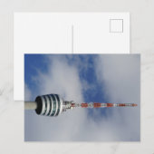 シュトゥットガルトのテレビ塔 ポストカード (正面/裏面)