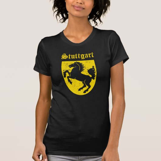 シュトゥットガルトの紋章 Tシャツ (正面)