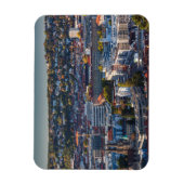 シュトゥットガルトの高架シティビュー マグネット (縦)