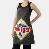 シュトゥットガルトシティドイツレトロスカイラインヴィンテージ エプロン (インサイチュ)