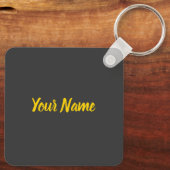 シュトゥットガルトシティドイツレトロスカイラインヴィンテージ キーホルダー (裏面)