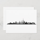 シュトゥットガルトシュタットスカイラインポストカルト ポストカード (正面/裏面)