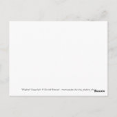 シュトゥットガルトシュタットスカイラインポストカルト ポストカード (裏面)