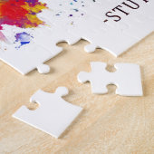 シュトゥットガルトドイツスカイライン ジグソーパズル (側面)