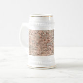 シュトゥットガルトドイツ(1909年)のヴィンテージの地図 ビールジョッキ (正面左)