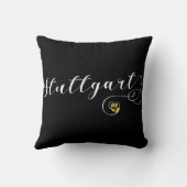 シュトゥットガルトハート装飾用クッション(ドイツ) クッション (裏面)