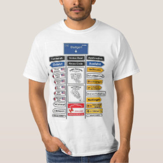 シュトゥットガルト区域の印のTシャツ Tシャツ