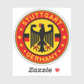 シュトゥットガルト・ドイツ シール (シート)