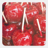 シュトゥットガルト・ビアフェスティバでキャンディでフルーツをコーティング スクエアシール (正面)