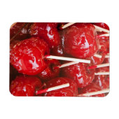 シュトゥットガルト・ビアフェスティバでキャンディでフルーツをコーティング マグネット (横)