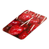 シュトゥットガルト・ビアフェスティバでキャンディでフルーツをコーティング マグネット (左側)