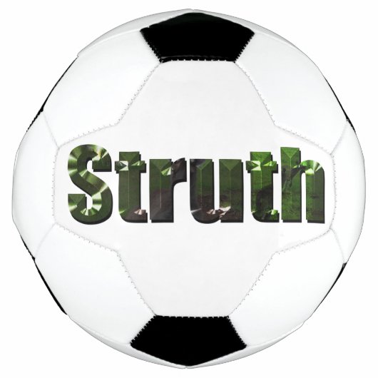 シュトゥース！オーストラリア語のスラング語 サッカーボール (正面)