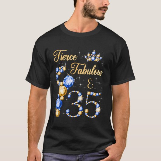 シュトゥール35年35th誕生日バレリーナD Tシャツ (正面)