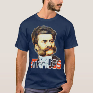 シュトラウス・ヨハン・シュトラウス Tシャツ