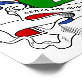 シュナイダーコートオブアームズカスタム ポスター (角)