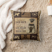 シュナウザパーソナライズされたー犬の毛布贈り物 クッション (ブランケット)