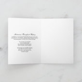 シュナウザーおもしろいバイロン挨拶カード カード (内部)