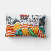 シュナウザーとスヌーズ ランバークッション (裏面)