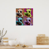 シュナウザーのポスター ポスター (キッチン)