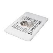 シュナウザーの特徴マス・マット バスマット (アングル)