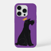 シュナウザーの王子様 iPhoneケース (裏面)
