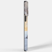 シュナウザーは雪のクリスマスを許す Case-Mate iPhoneケース (裏面 / 右)